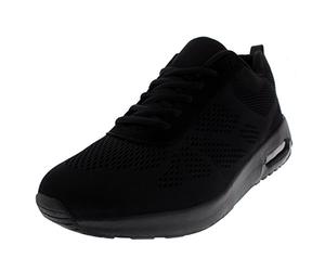 Get Fit BS0195 - Mens Running Shoes, Absorbed Sole - Black - UK 7 / EU 41