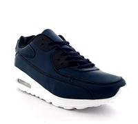 Get Fit Mens Fitness Air Bubble Sport Walking Running Performance Shoes Lightweight Trainers , navy Navy, 8 UK
