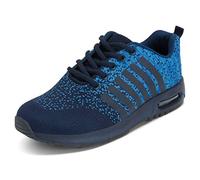 Get Fit Womens Running Fitness Walking Outdoor Lightweight Air Bubble Comfort Trainers - Navy - UK7/EU40 - BS0302