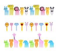 GET FRESH Food Picks for Kids, 30 Pieces Animal Bento Deco Set, Mini Decorations for Baby Showers and Kids Parties, Mini Cartoon Toothpick, Lunch Deco