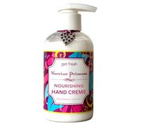 Get Fresh Nourishing Hand Creme - Shea Butter Beauty Products for Ladies - Warrior Princess Blackberry Vanilla Fragranced, Non-Sticky Moisturiser, Paraben and Cruelty Free, Botanical Ingredients