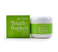 Get Fresh Totally Soaked Softening Gel Repair Cracked Heels Hard Skin Build Up Very Dry Skin Foot Care Natural Oils Renewing Moisturiser for Smooth Feet Lemongrass 100g