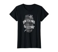 Get in Loser Coffin Occult Witchy Punk Goth Halloween Gothic Value Graphic T-Shirt