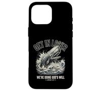 Get in Loser Doing Gods Will Jonah Bible Verse Christian Case for iPhone 16 Pro Max