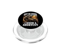 Get In Loser I Know A Shortcut Funny Moses Christian Joke PopSockets PopGrip for MagSafe