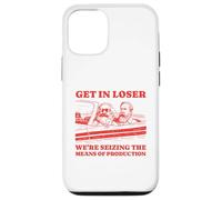 Get In Loser Karl Marx Friedrich Engels Socialist Communist Case for iPhone 12/12 Pro