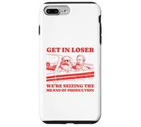 Get In Loser Karl Marx Friedrich Engels Socialist Communist Case for iPhone 7 Plus/8 Plus