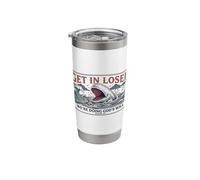 Get in Loser We’re Doing God’s Will Jonah 1:17 Stainless Steel Insulated Tumbler