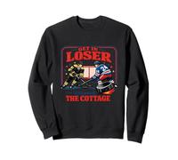 Get In Loser We’re Going To The Cottage Funny Gay Pride Meme Sweatshirt