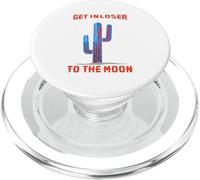 Get In Loser We`re Going To The Moon PopSockets PopGrip for MagSafe