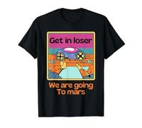 get in Loser we re Going Value Graphic T-Shirt, Men, Black, XL