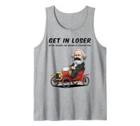 Get in Loser We Seizing Means of Production Anti-Capitalism Tank Top