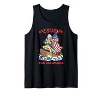 Get in Loser We're Crossing Delaware Washington Tank Top