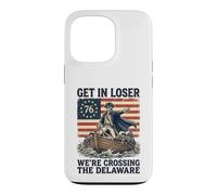 Get In Loser We're Crossing The Delaware George Washington Case for iPhone 13 Pro