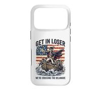 Get In Loser We're Crossing The Delaware George Washington Case for iPhone 17 Pro