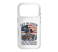 Get In Loser We're Crossing The Delaware George Washington Case for iPhone 17 Pro