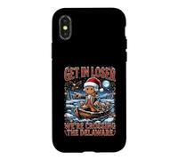 Get In Loser We're Crossing The Delaware George Washington Case for iPhone X/XS