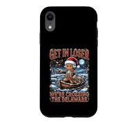Get In Loser We're Crossing The Delaware George Washington Case for iPhone XR