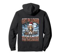 Get In Loser We're Crossing The Delaware George Washington Pullover Hoodie