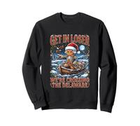 Get In Loser We're Crossing The Delaware George Washington Sweatshirt