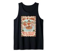 Get in Loser We're Crossing The Delaware George Washington Tank Top