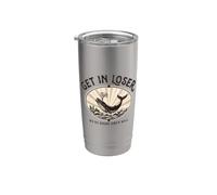 Get in Loser We're Doing God's Will Funny Christian Bible Stainless Steel Insulated Tumbler