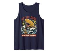 Get in Loser We're Doing Gods Will Funny Christian Bible Tank Top