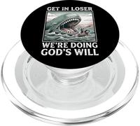 Get In Loser We're Doing God's Will PopSockets PopGrip for MagSafe