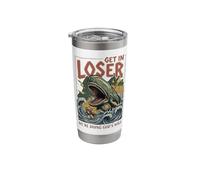 Get in Loser We're Doing God's Will Stainless Steel Insulated Tumbler