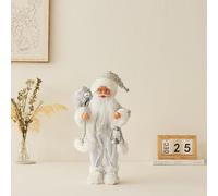 Get Into The Holiday with Santa Collectible Perfect Christmas (B, One Size)