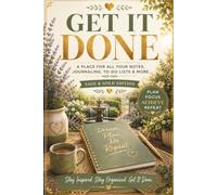 Get It Done: Your Everyday Notebook For Notes, Plans, Journaling & Productivity