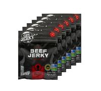 GET JERKY - 6x40g Devil's Wrath Jerky - Fiery & Spicy Beef Jerky Made With Red Chilli & PGI Welsh Beef - High Protein, Low Carb & Gluten Free Snack
