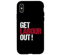 Get Labour out - Political British Protest ReformUK Case for iPhone X/XS