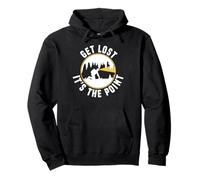 Get Lost Its The Point Caving Spelunker Pullover Hoodie