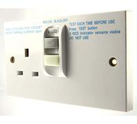 GET LSKT1GR - 13a Single 30mA Non-Latching RCD Socket