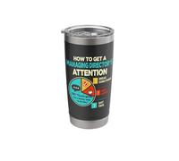 Get Managing Director's Attention Funny Sarcastic Stainless Steel Insulated Tumbler