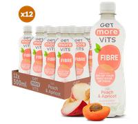 Get More Fibre Water Still Peach & Apricot Drink 12 x 500ml 12 Bottles
