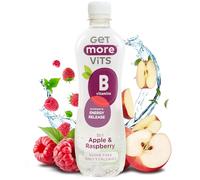 Get More Vits - B Vitamins Still Apple & Raspberry Spring Water, 12 x 500ml