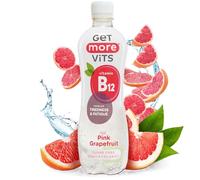 Get More Vits - B12 Vitamins Pink Grapefruit Still Spring Water 12 x 500ml