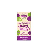 Get More Vits - Multivitamin Juicy Drink Apple and Blackcurrant, 6x3x200ml