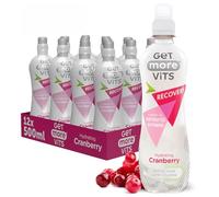 Get More Vits - Sports Recovery & Hydrating Cranberry Spring Water 12x500ml