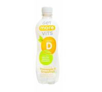 Get More Vits - Vitamin D Pineapple & Grapefruit Spring Water, 12 x 500ml