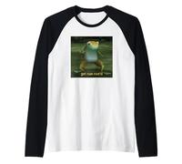 Get Nae Nae'd Dancing Frog Meme Raglan Baseball Tee