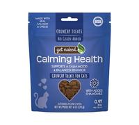 Get Naked Cat Calming Treats Salmon & Cheese Flavor, Crunchy, Calming Health, 6-oz Bag