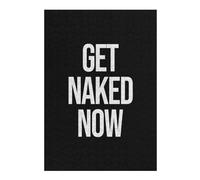 Get Naked Now Detailed Jigsaw Puzzle for Adults, 300 PCS