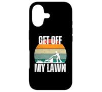 Get off my Lawn funny grandpa, dad, lawn lover, senior Case for iPhone 17