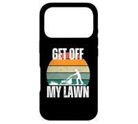 Get off my Lawn funny grandpa, dad, lawn lover, senior Case for iPhone 17 Pro