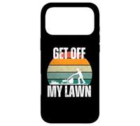 Get off my Lawn funny grandpa, dad, lawn lover, senior Case for iPhone 17 Pro Max