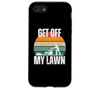 Get off my Lawn funny grandpa, dad, lawn lover, senior Case for iPhone SE (2020) / 7/8