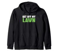 Get Off My Lawn Zip Hoodie